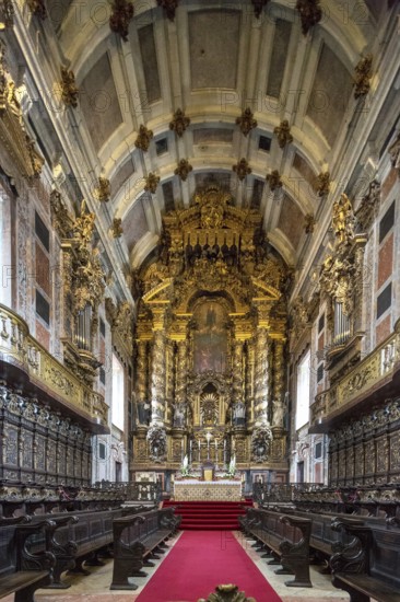 Chancel, Da Sé Cathedral, Barredo Quarter, UNESCO World Heritage Site, Oporto, Porto District,