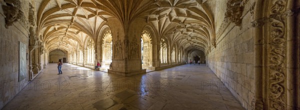 Manueline Cloister of Joao de Castilhos, Mosteiro dos Jerónimos, UNESCO World Heritage Site,