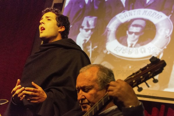 Fado singing and fado performance in a cultural centre in Coimbra, Coimbra, Coimbra district,