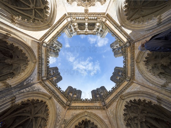 Capelas Imperfeitas, the octagonal mausoleum, Monastery of Santa Maria da VitÃüria, UNESCO World