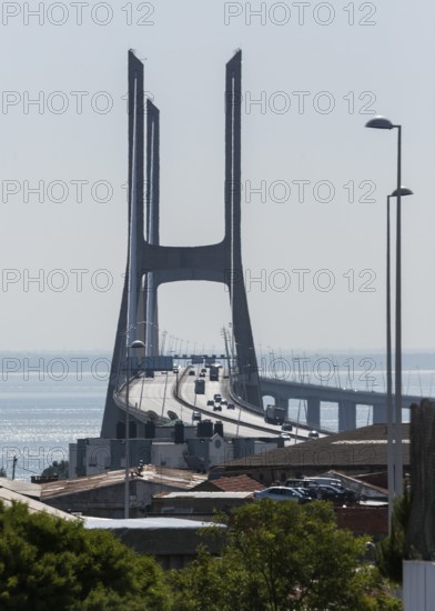 Ponte Vasco da Gama, São João das Covas, Lisbon district, Portugal, Europe, São João das Covas,