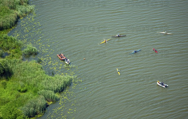 Malbork, river Nogat, city of Marienburg, pomorskie, Poland, Baltic Sea coast, PL, Europe, aerial