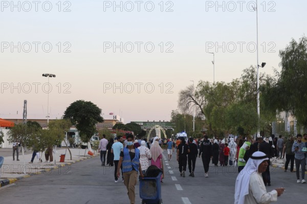 Different activities and events presented to visitors at the Damascus International Fair in Syria,