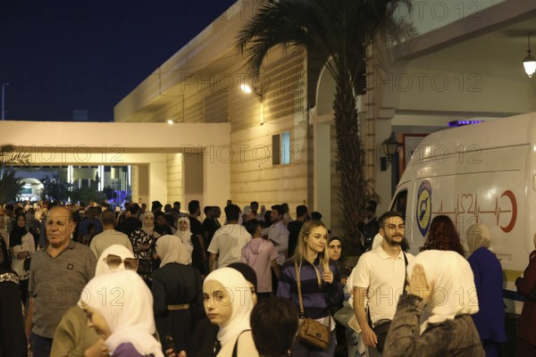 Different activities and events presented to visitors at the Damascus International Fair in Syria,