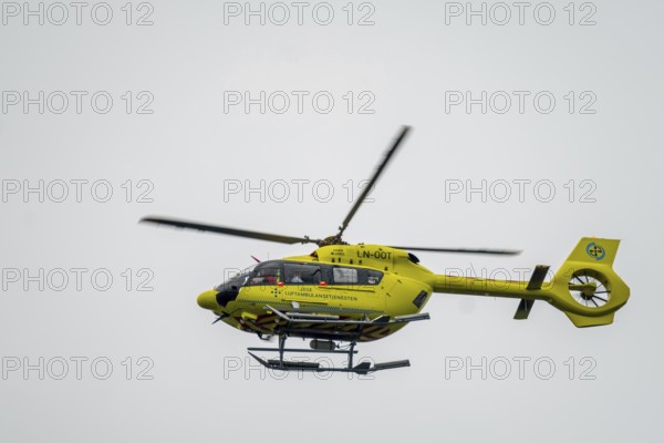 Helicopter, air ambulance, Tromsø, Troms, Norway, Scandinavia, Europe, adventure travel, ambulance,