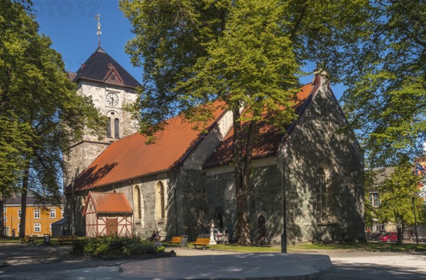 Vår Frue Kirke, Our Lady Church, Trondheim, Trøndelag, Norway, Scandinavia, Europe, adventure