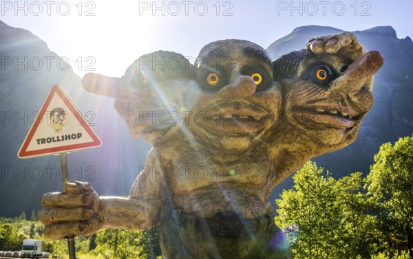 Norwegian Troll, Trollshop, Innfjorden, Møre og Romsdal, Norway, Scandinavia, Europe, adventure