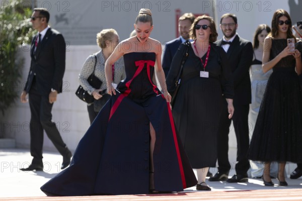 Venice, Italy - 1 September 2025: Amanda Seyfried during the red carpet of - The Testament of Ann