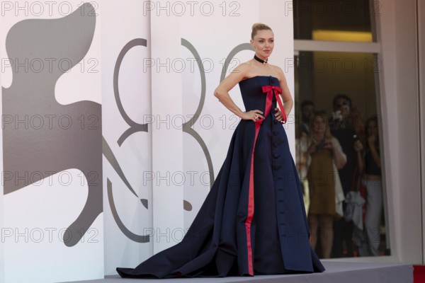 Venice, Italy - 1 September 2025: Amanda Seyfried during the red carpet of - The Testament of Ann