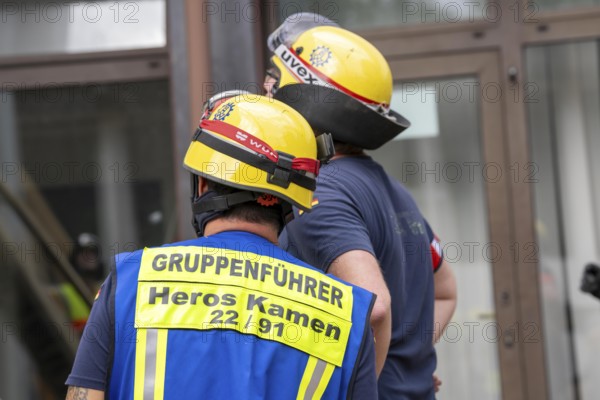 Emergency services at a major exercise lasting several days, FÜLEX25, organised by the THW, Federal