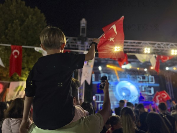 People in Türkiye celebrate Victory Day, commemorating the decisive Turkish victory over Greek
