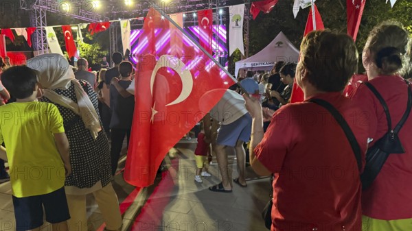 People in Türkiye celebrate Victory Day, commemorating the decisive Turkish victory over Greek