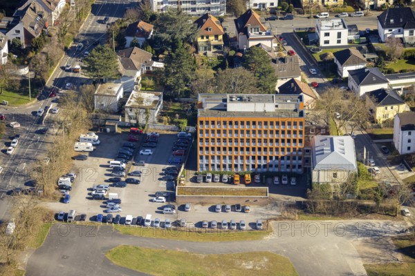 Aerial photo, Straßen.North Rhine-Westphalia South Westphalia Regional Branch Office, Hagen,
