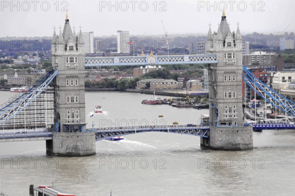 Tower Bridge, Thames, London, England, Great Britain, Tower Bridge over the Thames with the London