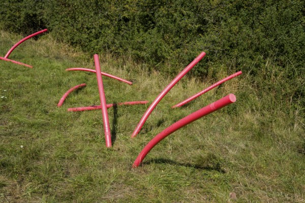 The Installation Whispers of Freedom by Zahra Mohebbi, 12th international wind art festival 2025,