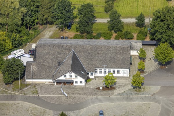 Aerial view, Schützenhalle Reister Keller St. Pankratius, Schützenbruderschaft St. Pankratius 1920