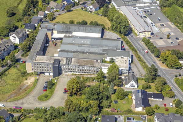 Aerial photo, Nestor Bildungsinstitut, Höferhof, Kierspe, Sauerland, North Rhine-Westphalia,