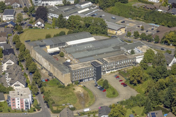 Aerial view, Nestor Bildungsinstitut Komplex, Höferhof, Kierspe, Sauerland, North Rhine-Westphalia,