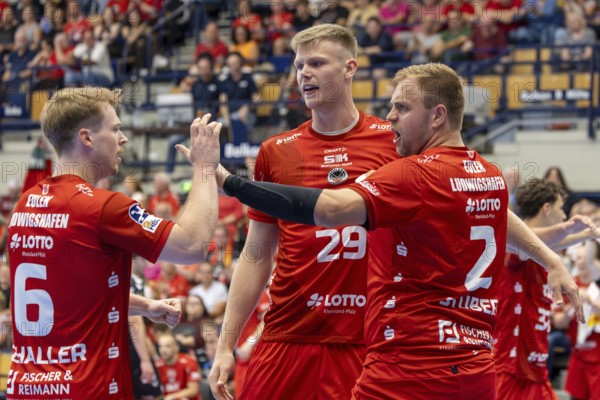 2nd HBL (German Handball League), 2025/26 season, matchday 1: Eulen Ludwigshafen against TUSEM
