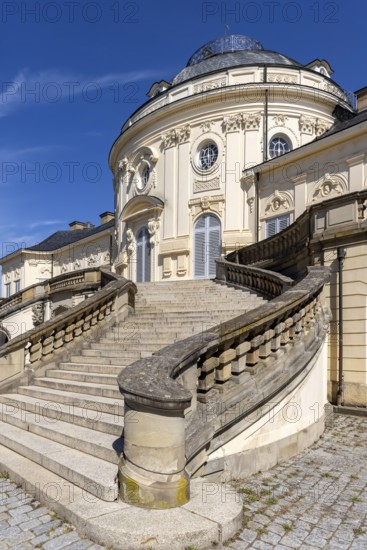 Solitude Palace, a hunting and pleasure palace built by Duke Carl Eugen von Württemberg in the late