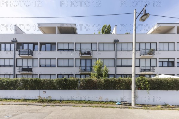 Weissenhof Estate on the Killesberg in Stuttgart. The Werkbund Estate was built in 1927 by the