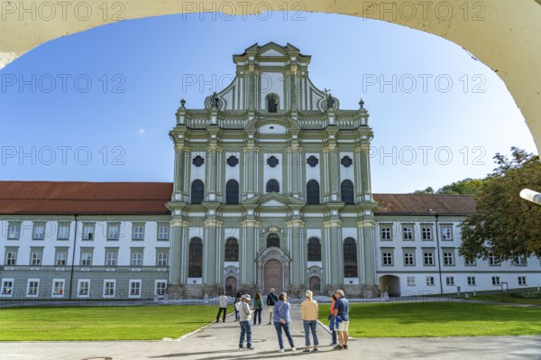 The monastery church of St Mary's Assumption in Fürstenfeldbruck, Bavaria, Germany