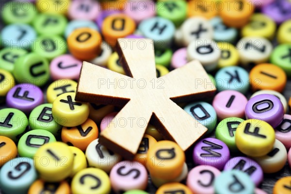 Gender star on letters