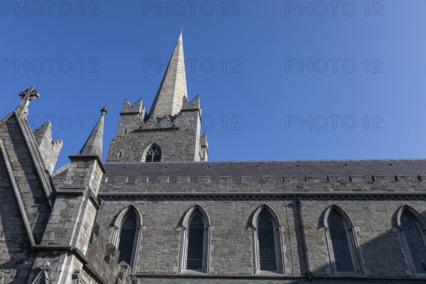 Church tower, St Patrick's Cathedral, Dublin, Ireland