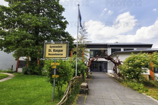 St. Kaspar Grammar School, public school, Neuenheerse, Bad Driburg, Teutoburg Forest nature park