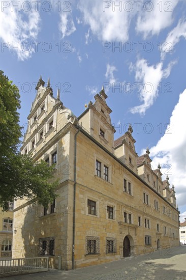Casimirianum Grammar School, historic building, Coburg, Upper Franconia, Franconia, Bavaria,