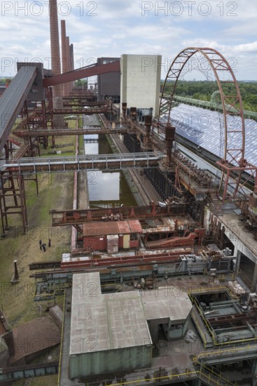 View of the coking plant from above, Zollverein Coal Mine Industrial Complex, UNESCO World Heritage