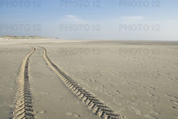 Impressions of the beach in the village of Süddorf on the North Frisian island of Amrum, Amrum,