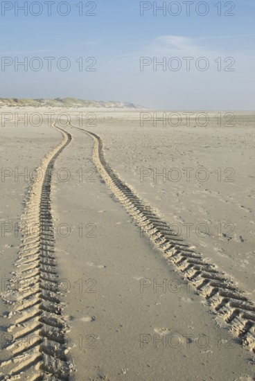 Impressions of the beach in the village of Süddorf on the North Frisian island of Amrum, Amrum,