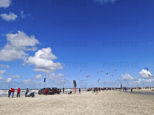 California kitesurfing Masters 2025 on the edge of the Wadden Sea UNESCO World Heritage Site, North