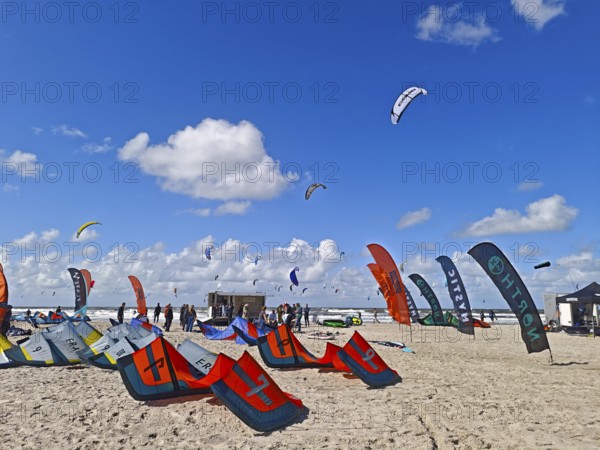 California kitesurfing Masters 2025 on the edge of the Wadden Sea UNESCO World Heritage Site, North