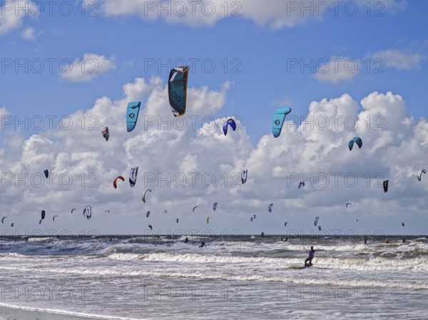 California kitesurfing Masters 2025 on the edge of the Wadden Sea UNESCO World Heritage Site, North
