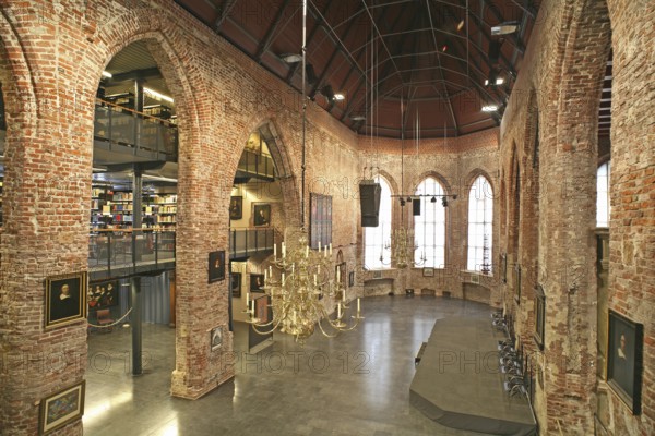 Johannes a Lasco Library, Interior, Emden, East Frisia, Germany