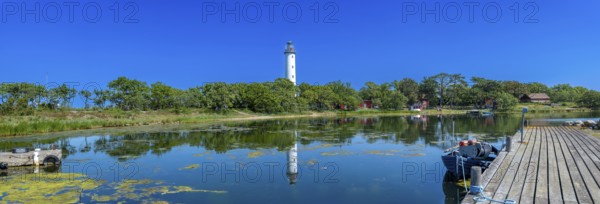 Lighthouse Lange Erik, Langer Erik, at the northern tip of the Swedish Baltic Sea island Öland, on
