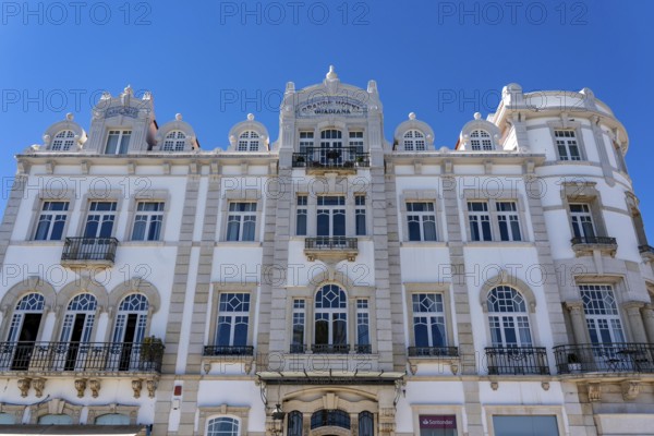 Bordoy Grand House Algarve, hotel from 1926 at the marina Vila Real de Santo António, place at the