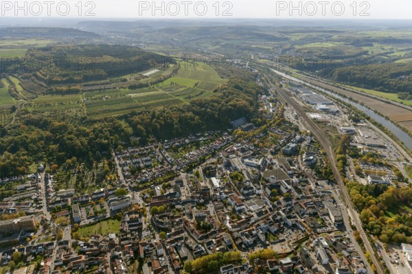 Aerial photo, Saar, Merzig, Saarland, Germany, Europe, birds-eyes view, aerial photography, aerial