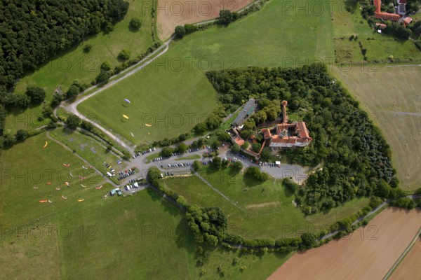 Ronneburg, Germany, Europe, aerial view, birds-eyes view, aerial photography, aerial photography,