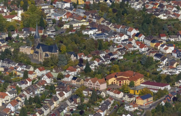 Burbach, Saarbrücken, Saarland, Germany, Europe, aerial view, birds-eyes view, aerial photography,