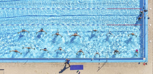 Schwimmverein Blau-Weiß Bochum 1896 e. V., outdoor swimming pool Am Wiesengrund, swimming pool,