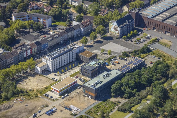 Aerial view, city centre west, Kultur Ruhr GmbH, Westpark, Gahlensche Straße, Alleestraße,
