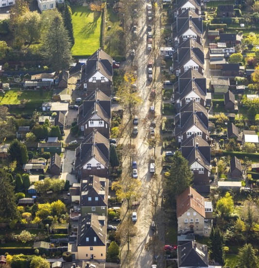 Housing estate Bruchstraße, Kirchviertel, Wiemelhausen, Bochum, Ruhr area, North Rhine-Westphalia,