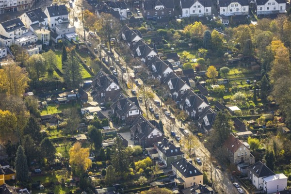 Housing estate Bruchstraße, Kirchviertel, Wiemelhausen, Bochum, Ruhr area, North Rhine-Westphalia,