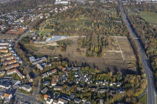 Feldmark brownfield site, planned Ostpark neighbourhood with around 600 flats, Sheffield-Ring,