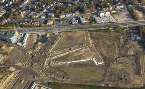 New construction DHL Logistik, former Opel site, former Opel administration building, construction