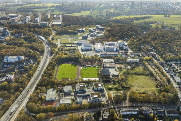 Hsg Bochum - Hochschule für Gesundheit, health campus, construction site, Querenburg, Bochum, Ruhr