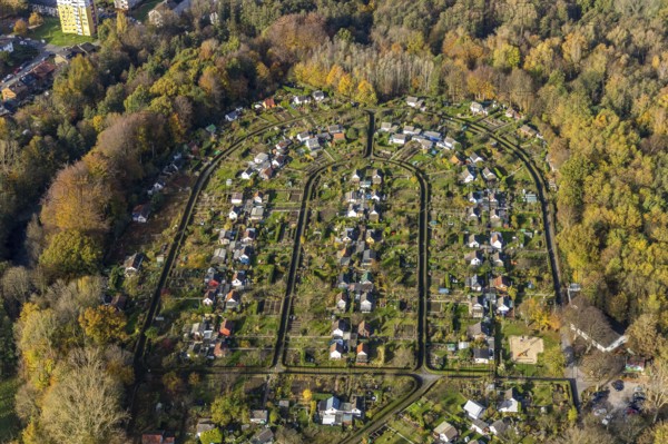 Allotment garden association Rottmannshof e.V., Harpener Heide, Bochum, North Rhine-Westphalia,